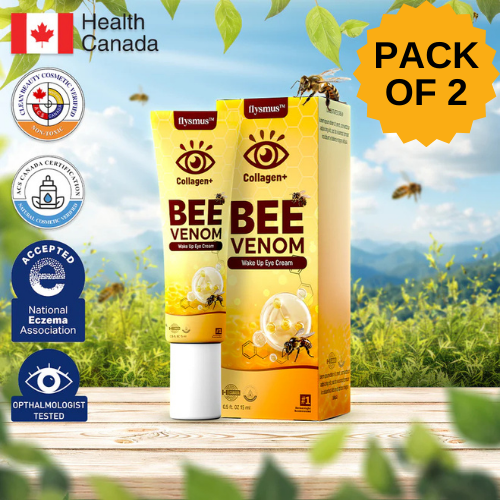 COLLAGEN+ BEE VENOM WAKE UP EYE CREAM (PACK OF 2)